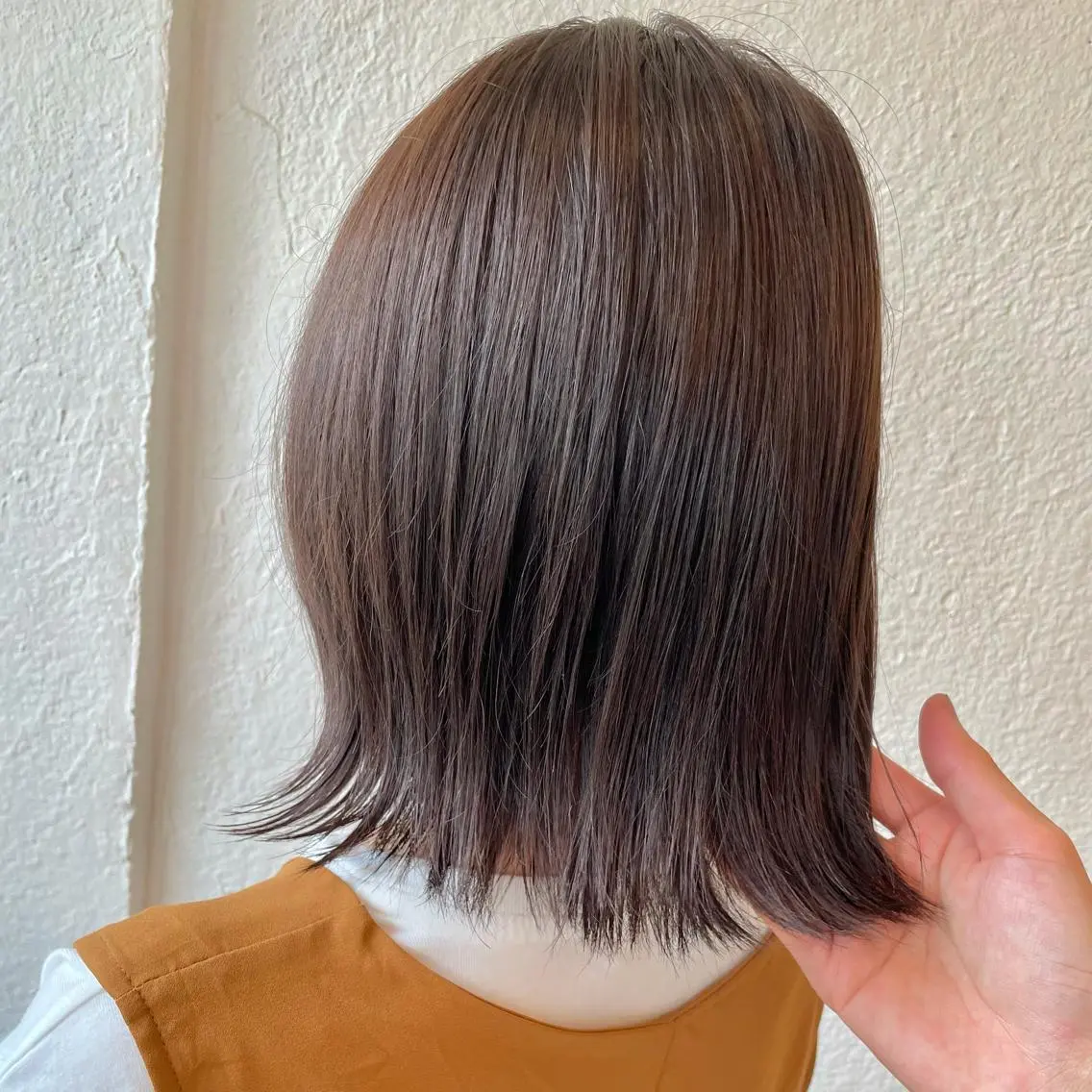 ショート カラー ボブ 髪質改善特化 谷口祐綺のヘアスタイル