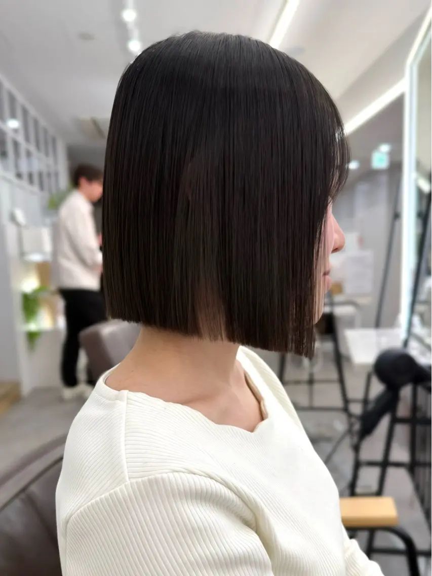 🩵【6月17日1名様限定】🩵カット+縮毛矯正✨¥14500の写真