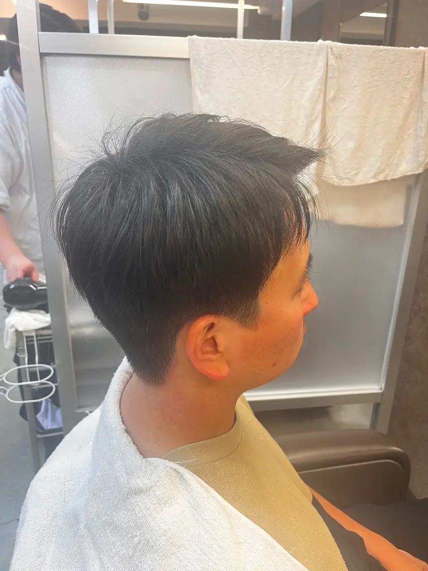 ショート メンズ 清水 寧生のヘアスタイル