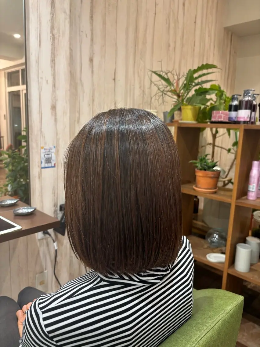 ミディアム 縮毛矯正 🌷 おとはのヘアスタイル