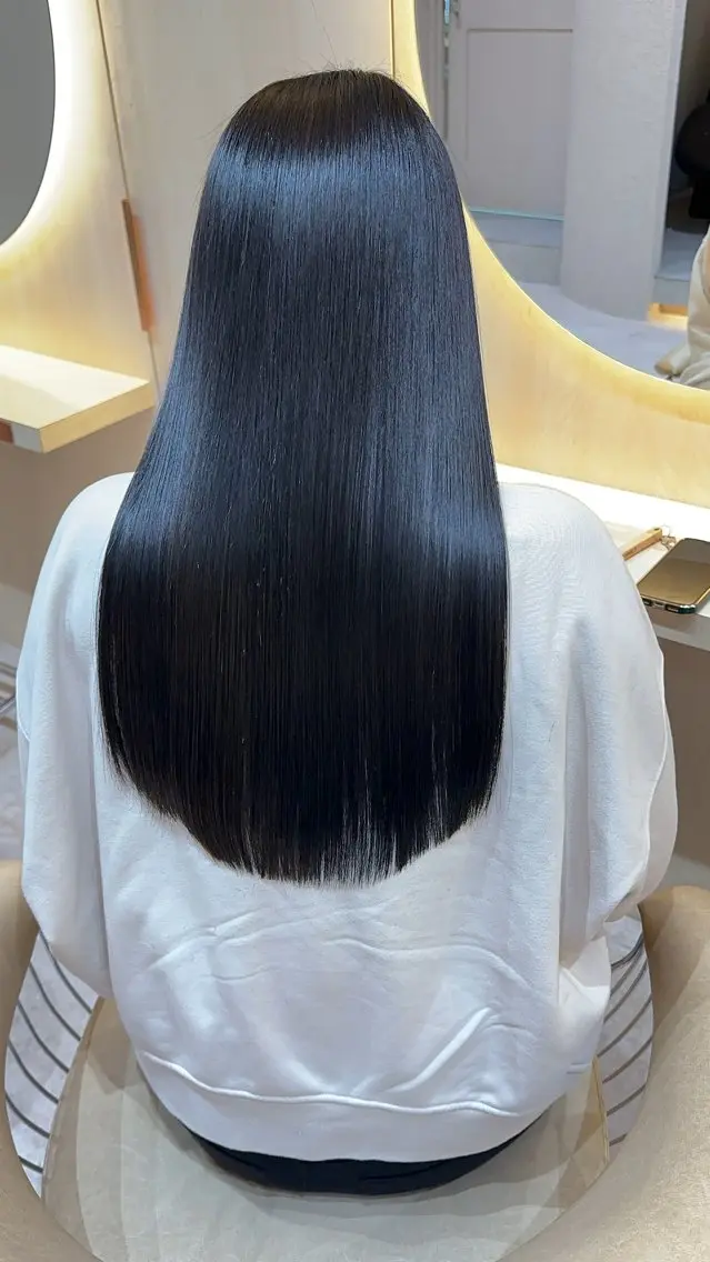 ロング カラー カット ヘアカラー トリートメント 縮毛矯正✨🫧 レイヤー川村利幸のヘアスタイル