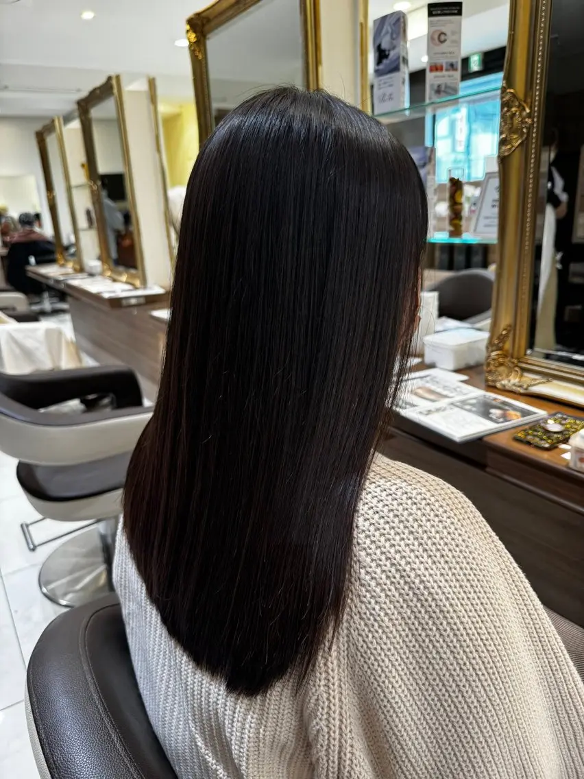 ロング 松田 一希のヘアスタイル