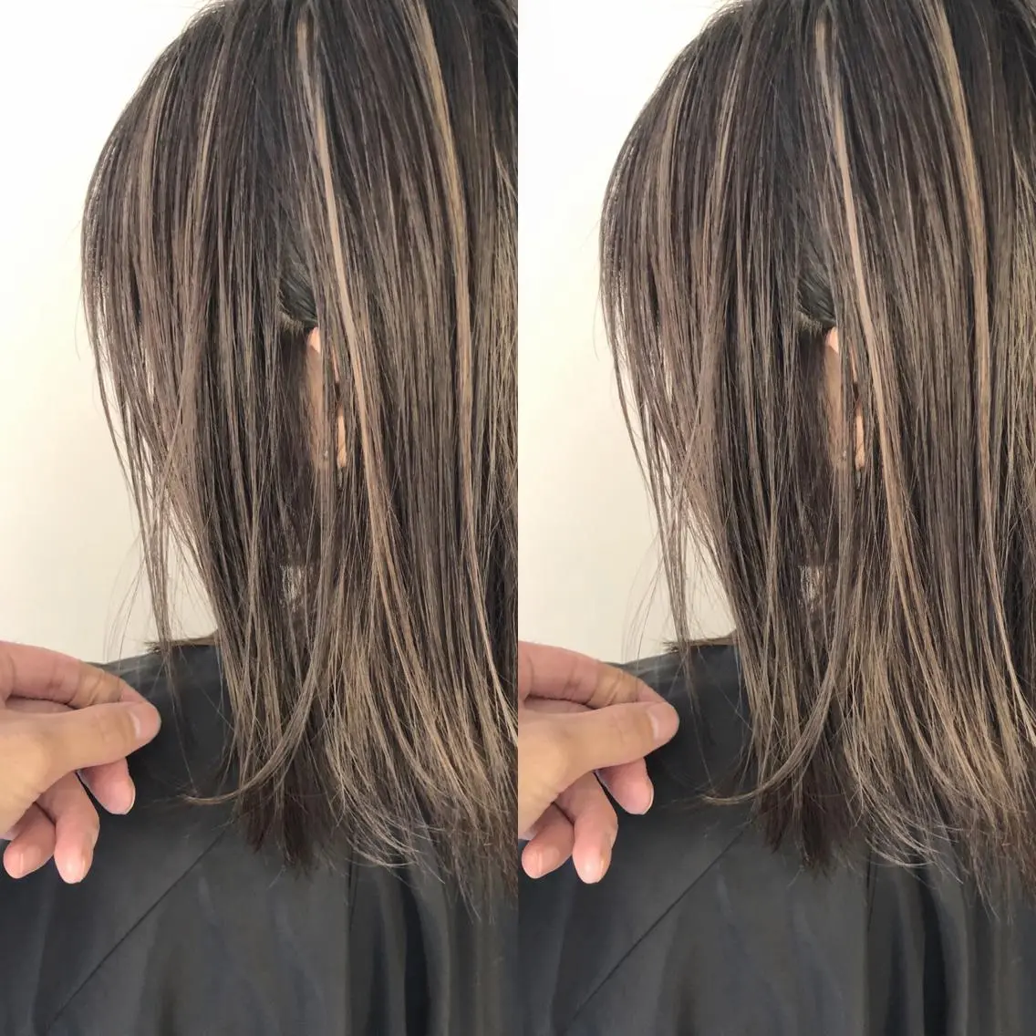 【脱白髪染め】大人世代から圧倒的人気のハイライト🌈白髪を活かして育てるカラー✨の写真