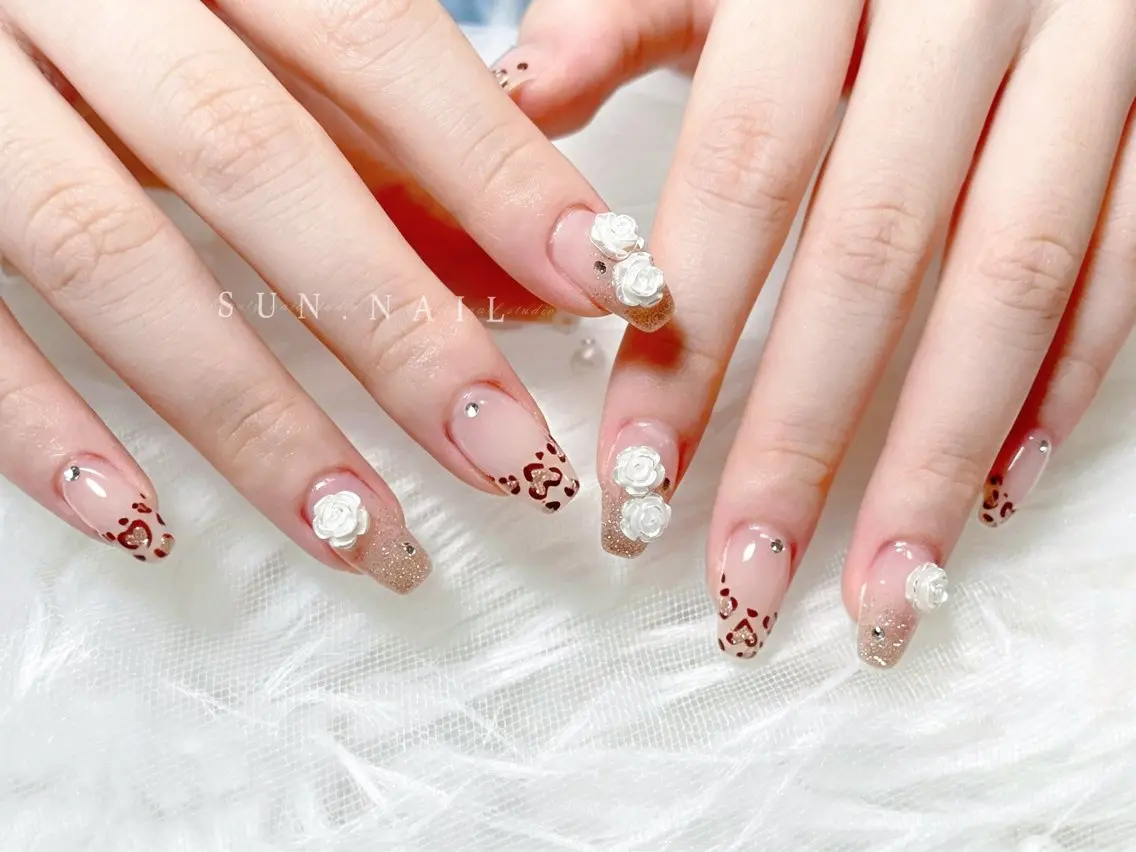 ネイル ハンドネイル ハンドケア SUN nail上本町のネイルデザイン