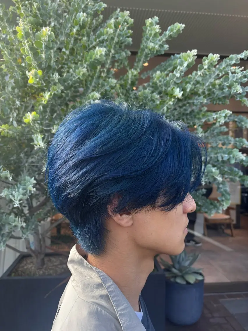 ショート ヘアカラー 西内 涼平のヘアスタイル