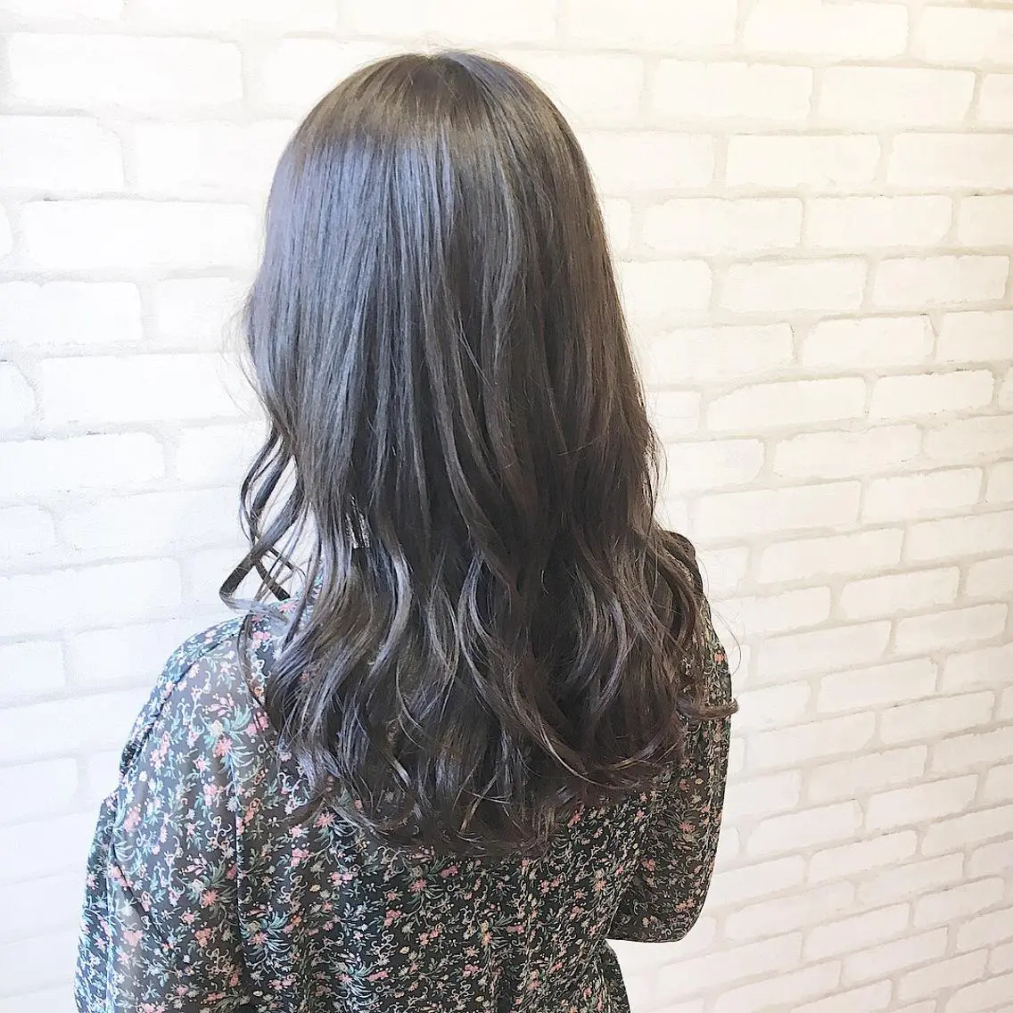ロング カラー ヘアアレンジ グレージュ ラベンダーカラー ラベンダーグレージュ ラベンダーグレー ✨艶髪✨透明感✨ 山内大樹のヘアスタイル