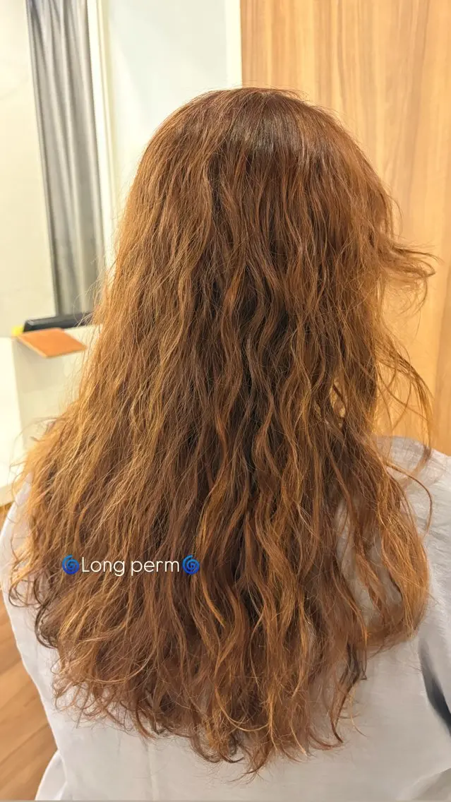 ロング パーマ パーマ :)) Konoha⋆｡˚✩のヘアスタイル