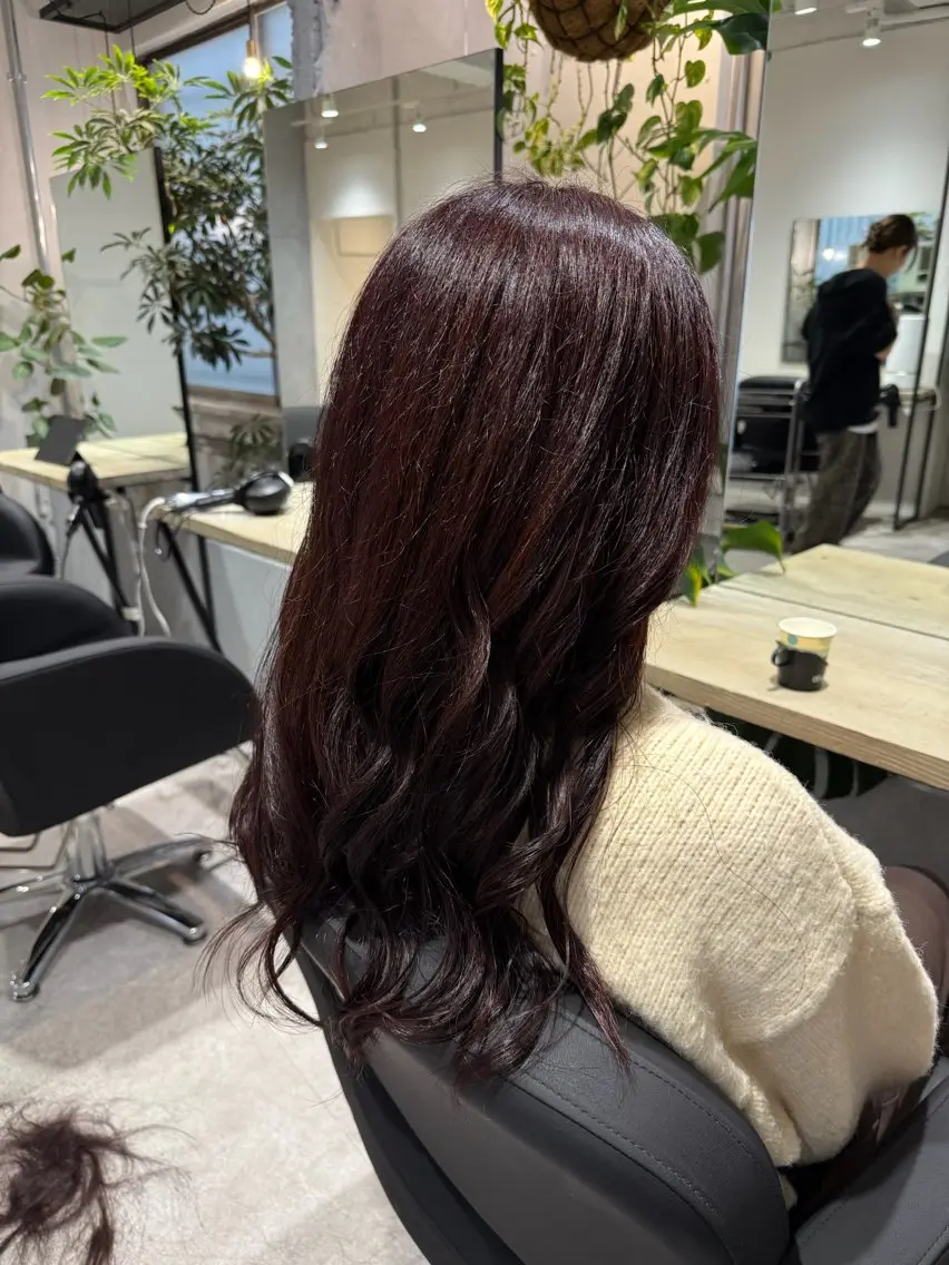 ミディアム ヘアカラー トリートメント 【韓国艶カラー】 Katoのヘアスタイル