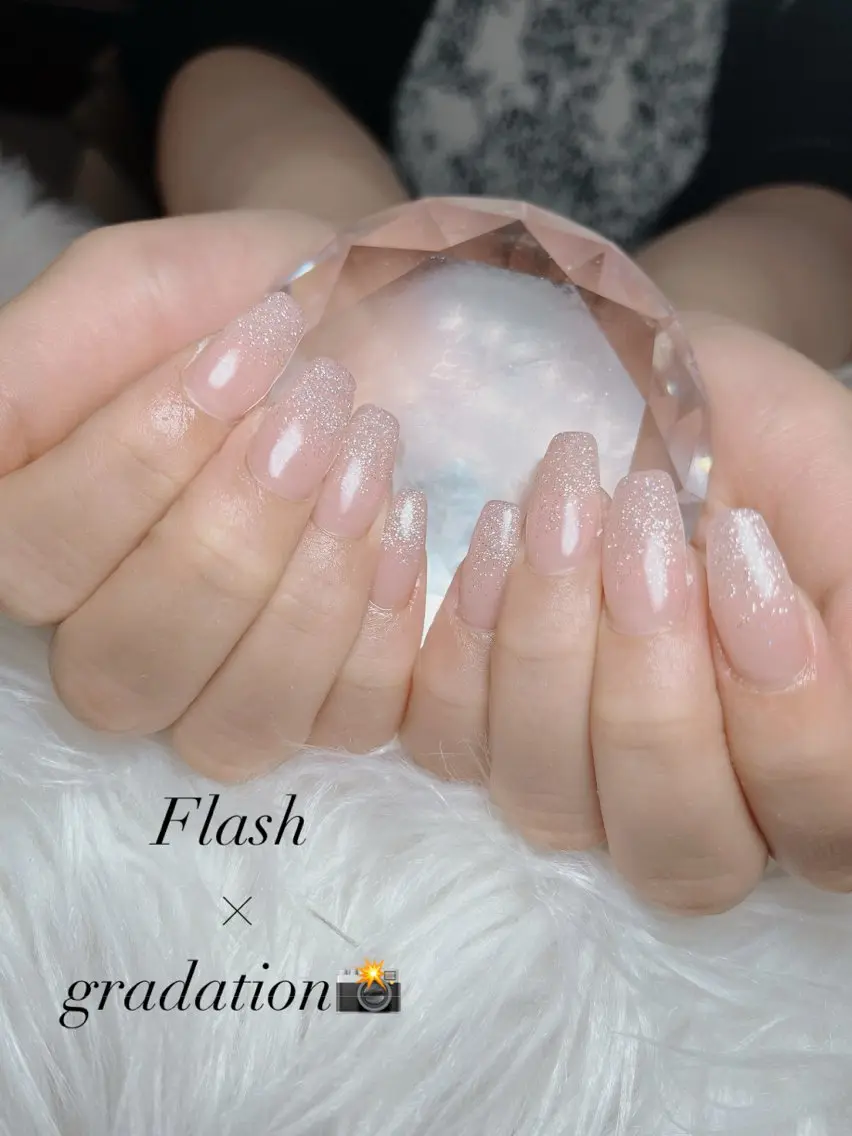 ネイル フラッシュネイル ジェルネイル グラデーション 韓国ネイル nailsalon Renardkのネイルデザイン