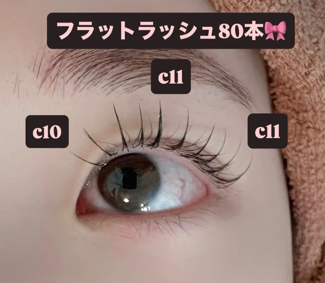 マツエク・マツパ 束感まつ毛 フラットラッシュ 🎀ROAR🎀 SAYAのマツエク・マツパデザイン