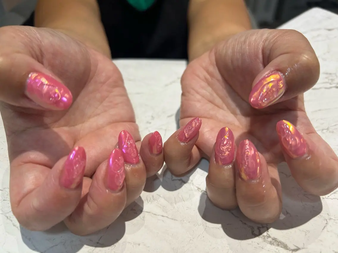 ネイル オーロラネイル ROCCO nailのネイルデザイン
