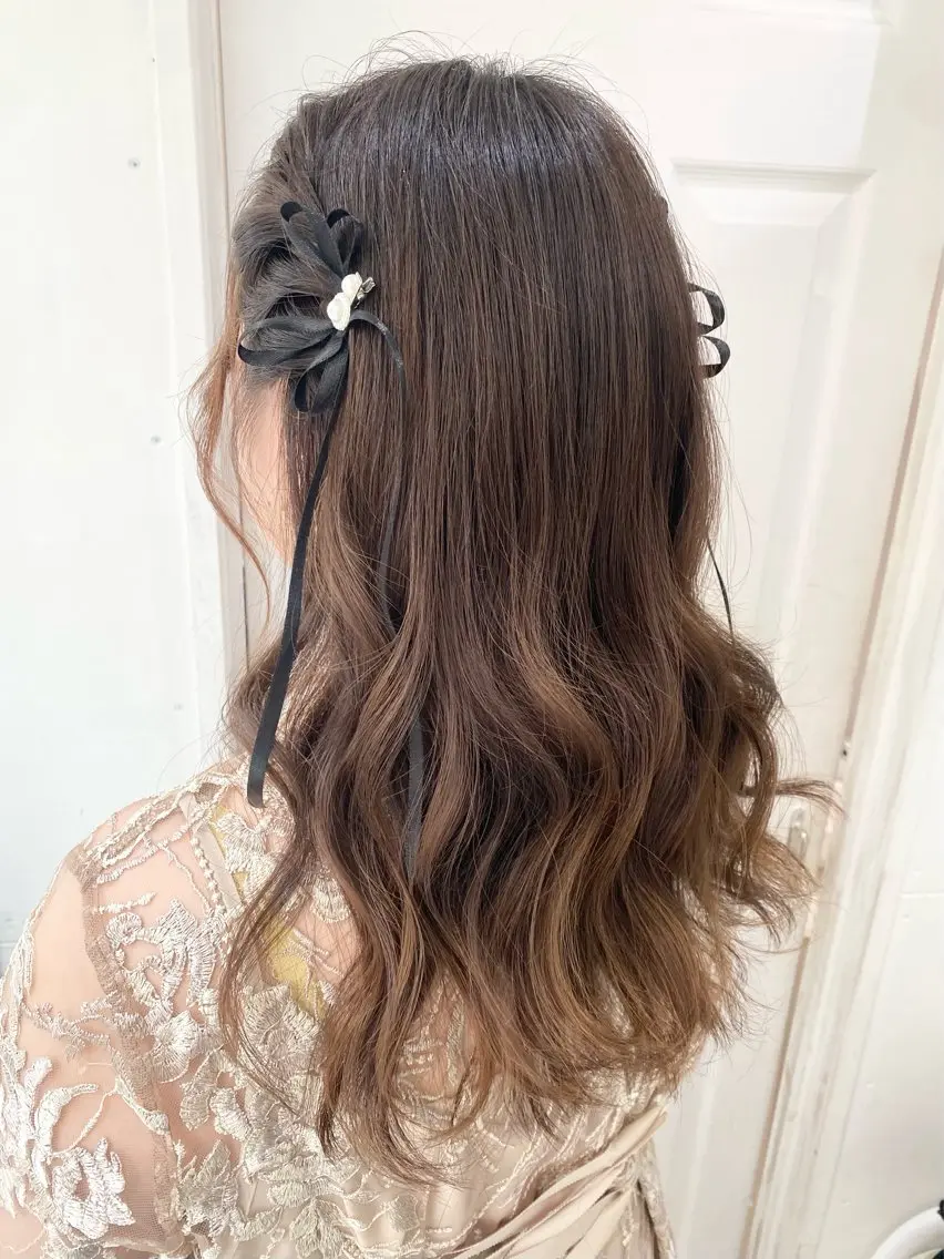 ヘアアレンジ uros.中目黒 moekaのヘアスタイル