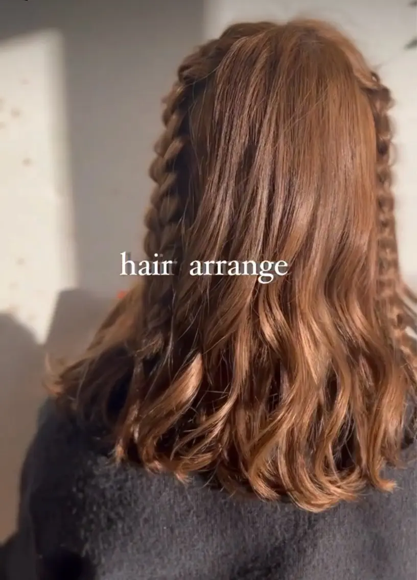 ヘアアレンジ ヘアセット KEYMAN MEGUMIのヘアスタイル