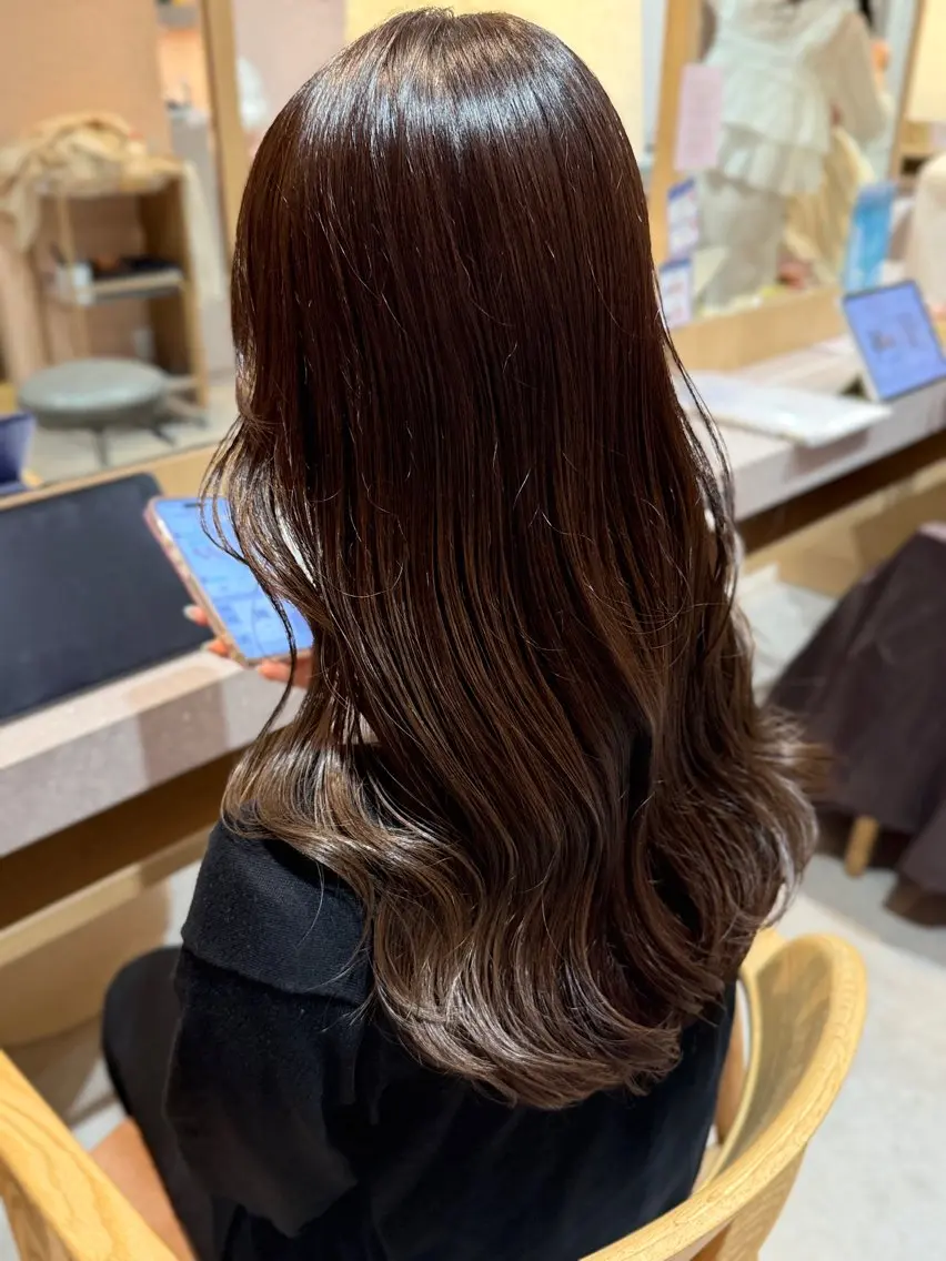 ロング ヘアカラー merc.☘️平岩 那月のヘアスタイル