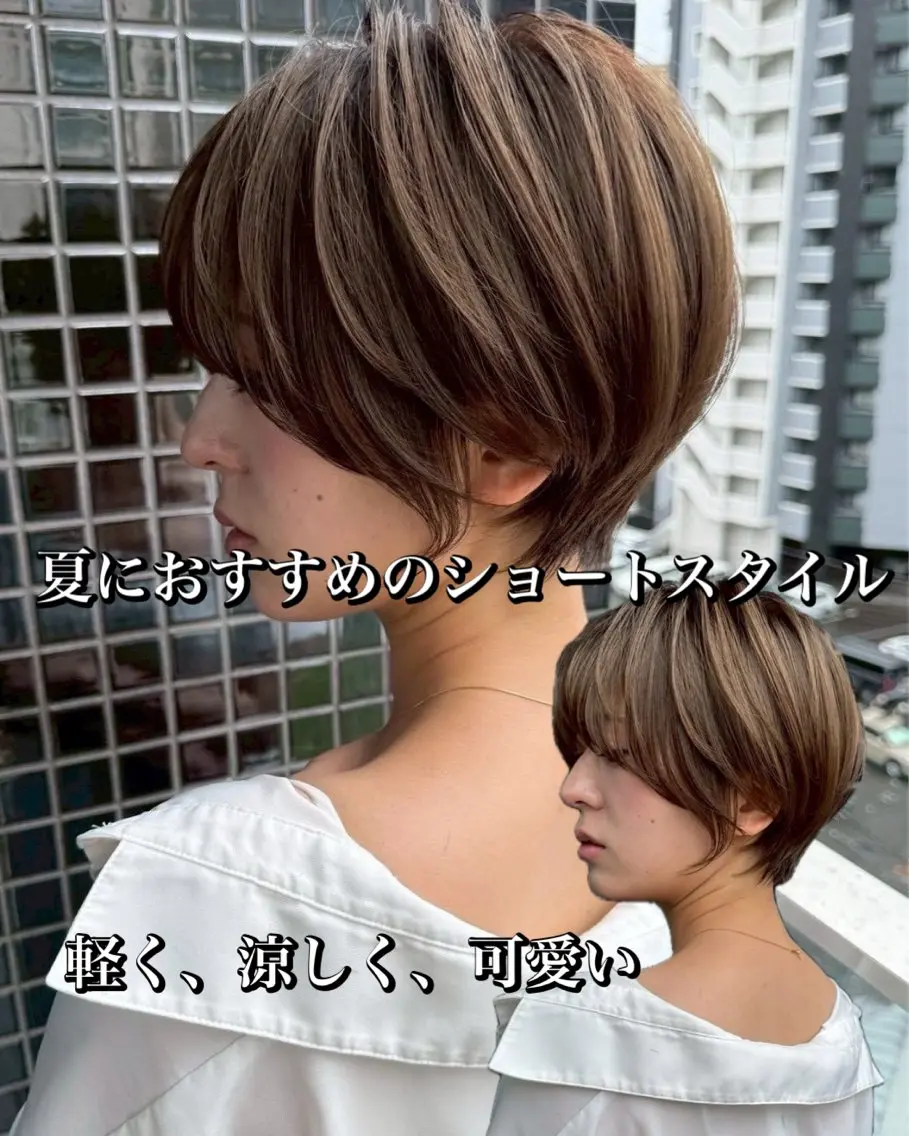 ショート ショートヘア jilblan / Asakiのヘアスタイル