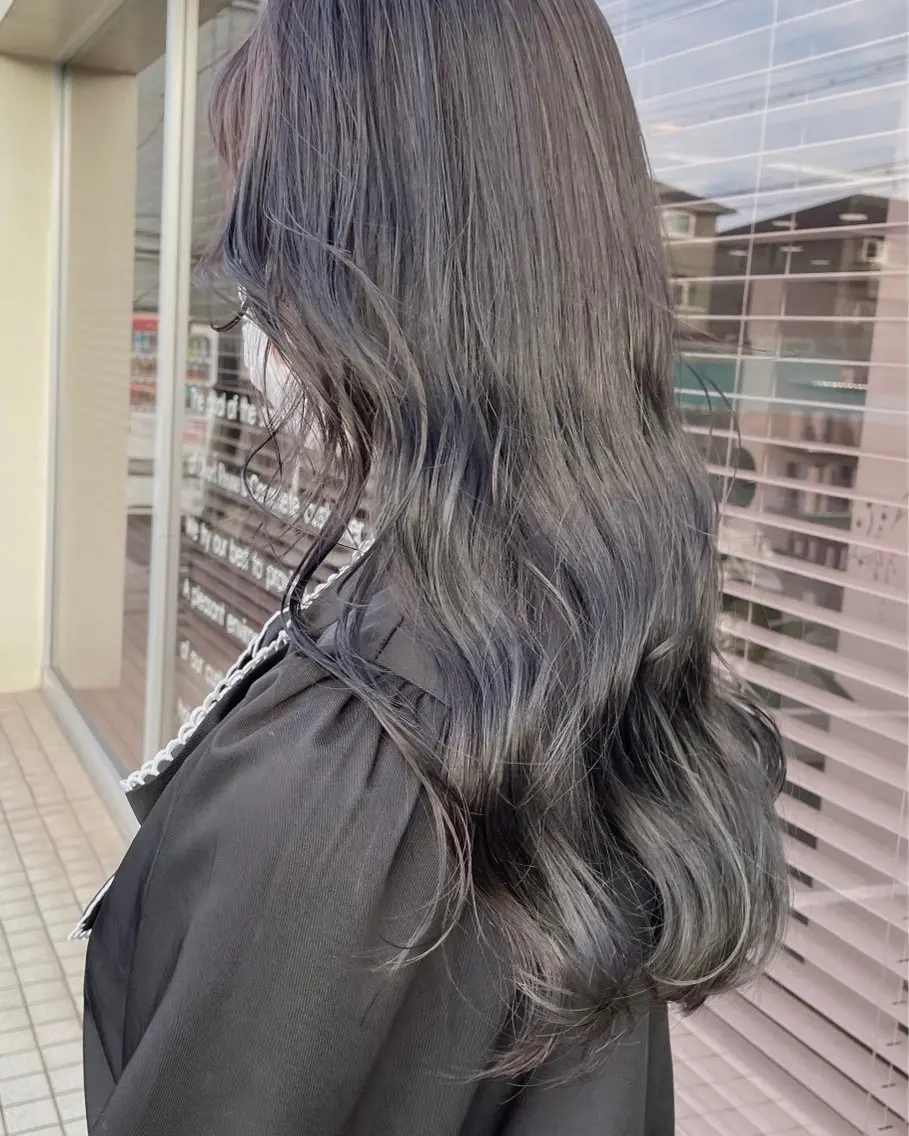 ロング 坂田 龍哉のヘアスタイル