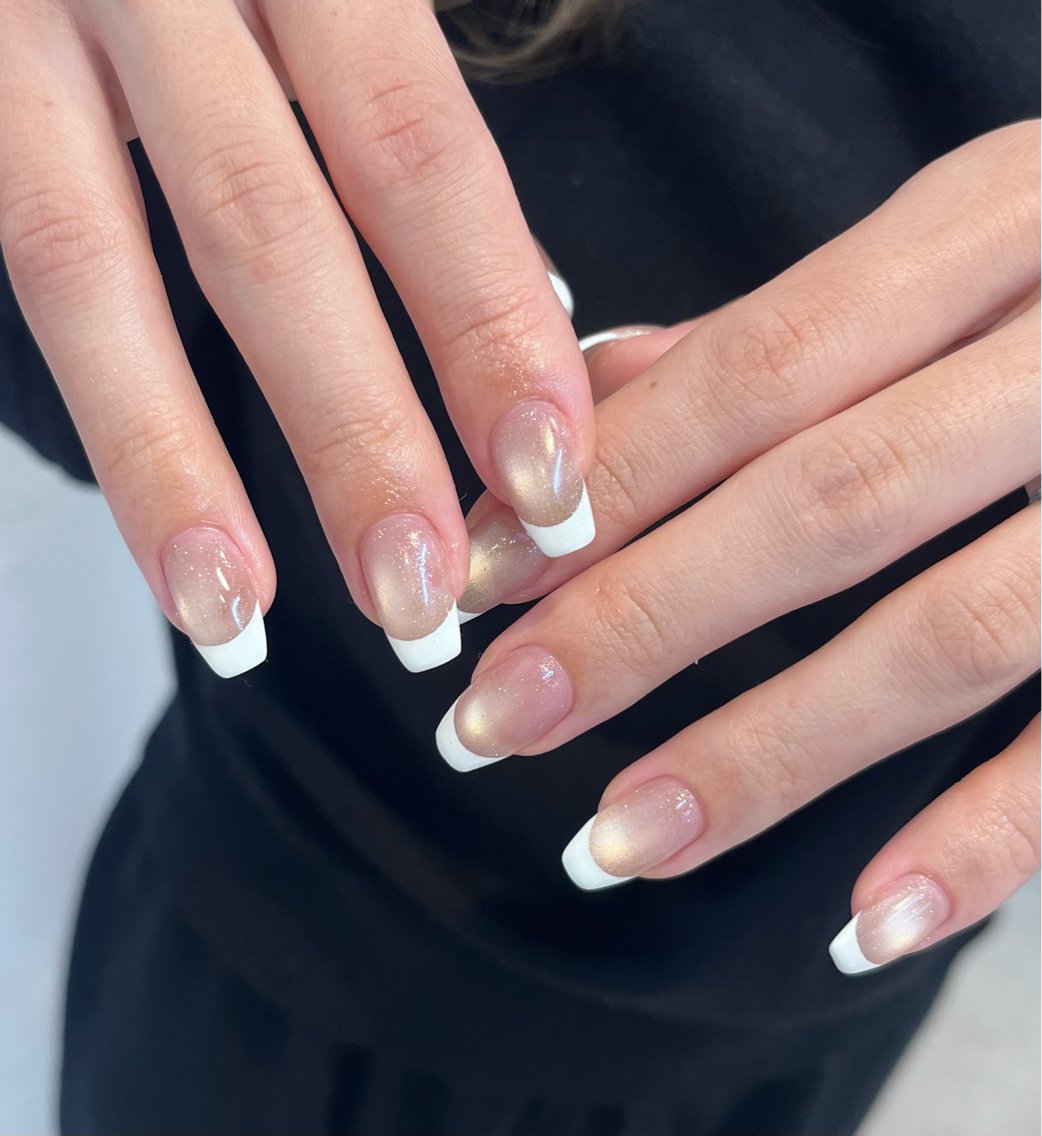 ネイル フレンチネイル ハンドネイル NAILSTUD!O YOROのネイルデザイン