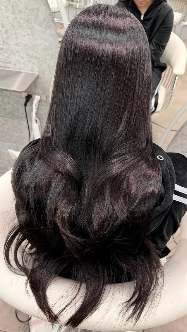 カラー ブラウンカラー ラベンダーカラー カット ヘアカラー トリートメント 縮毛矯正/髪質改善/ 艶カラー NANAのヘアスタイル