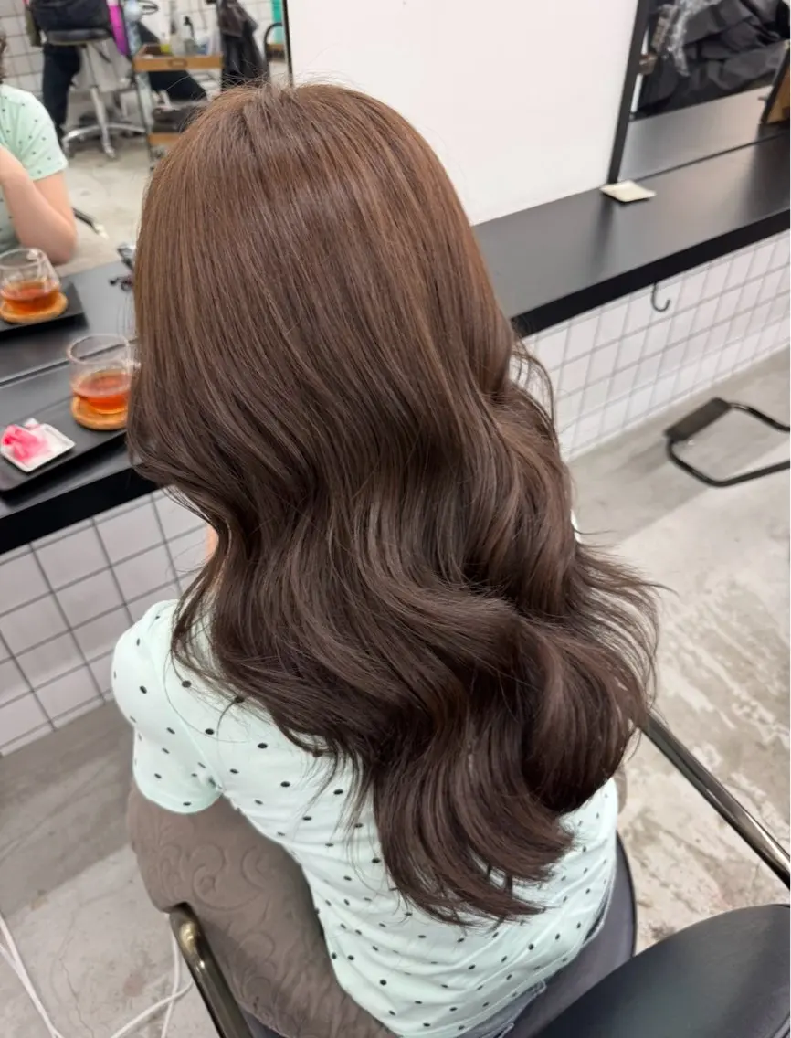 ロング カラー ヘアカラー 🩵しの🩵 JILLSTUDIOのヘアスタイル