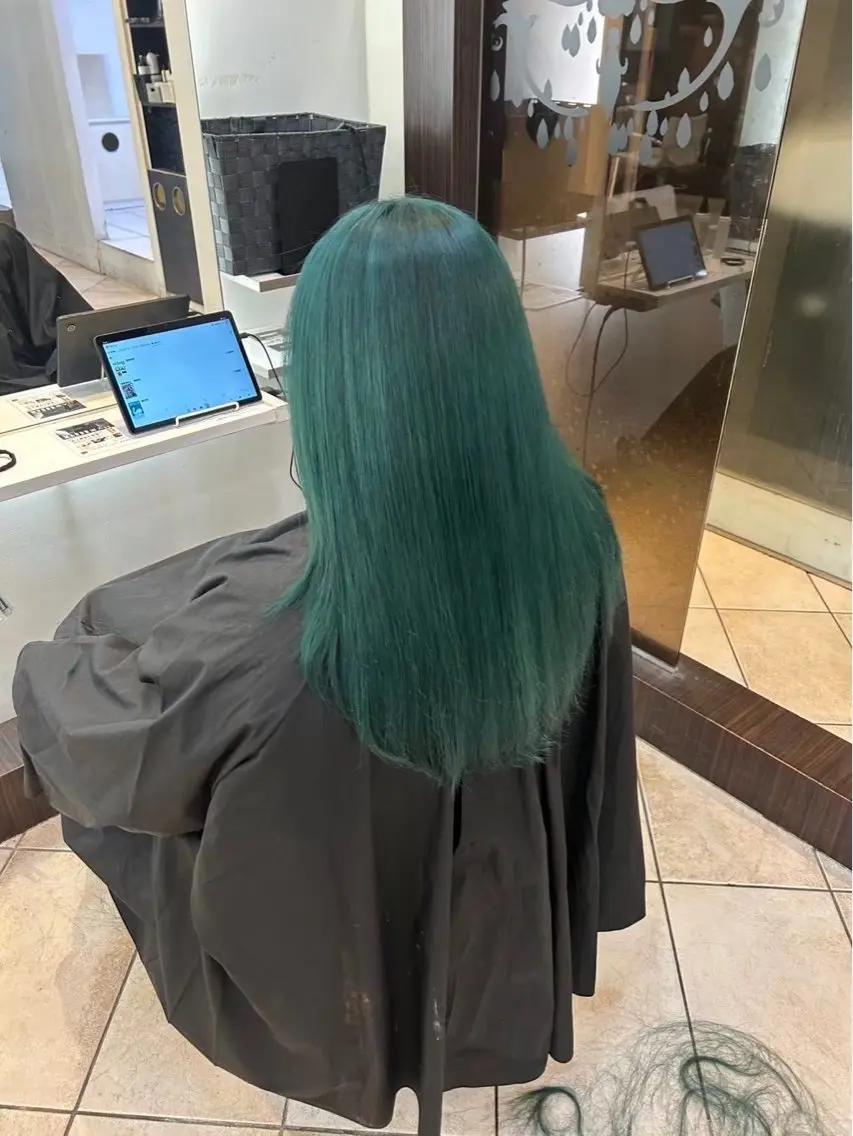 ロング カラー 🫧モデル募集 純菜🫧のヘアスタイル