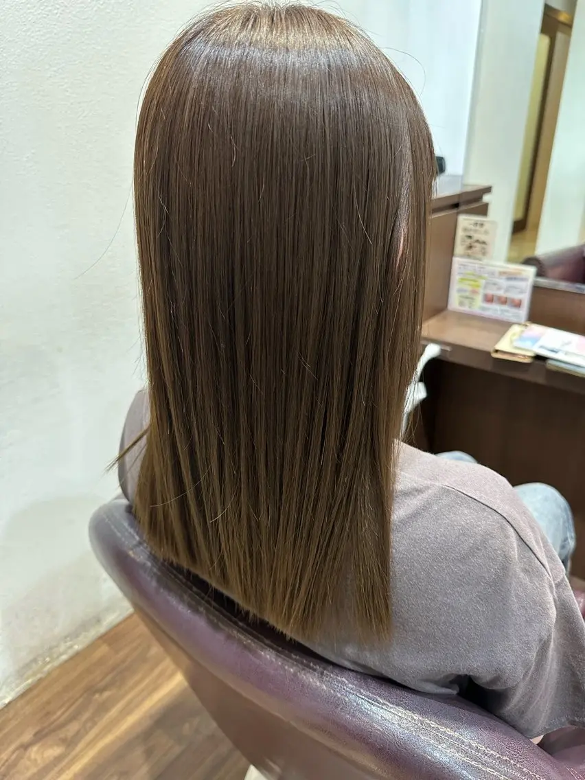 【平日限定】透明感カラーの写真