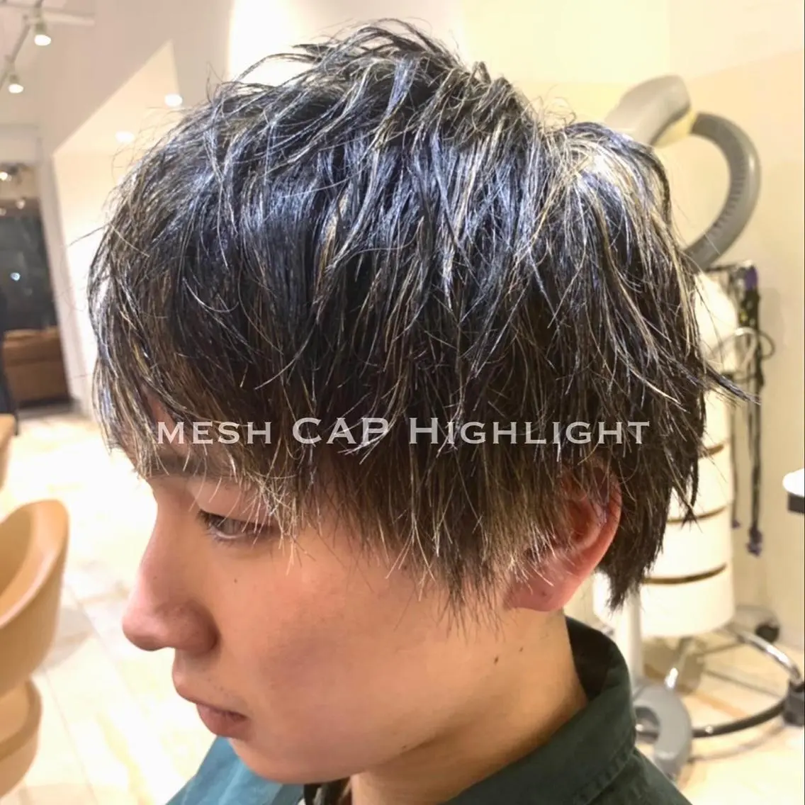 ショート カラー メンズ 【髪質改善/透明感】 上野 聖斗のヘアスタイル