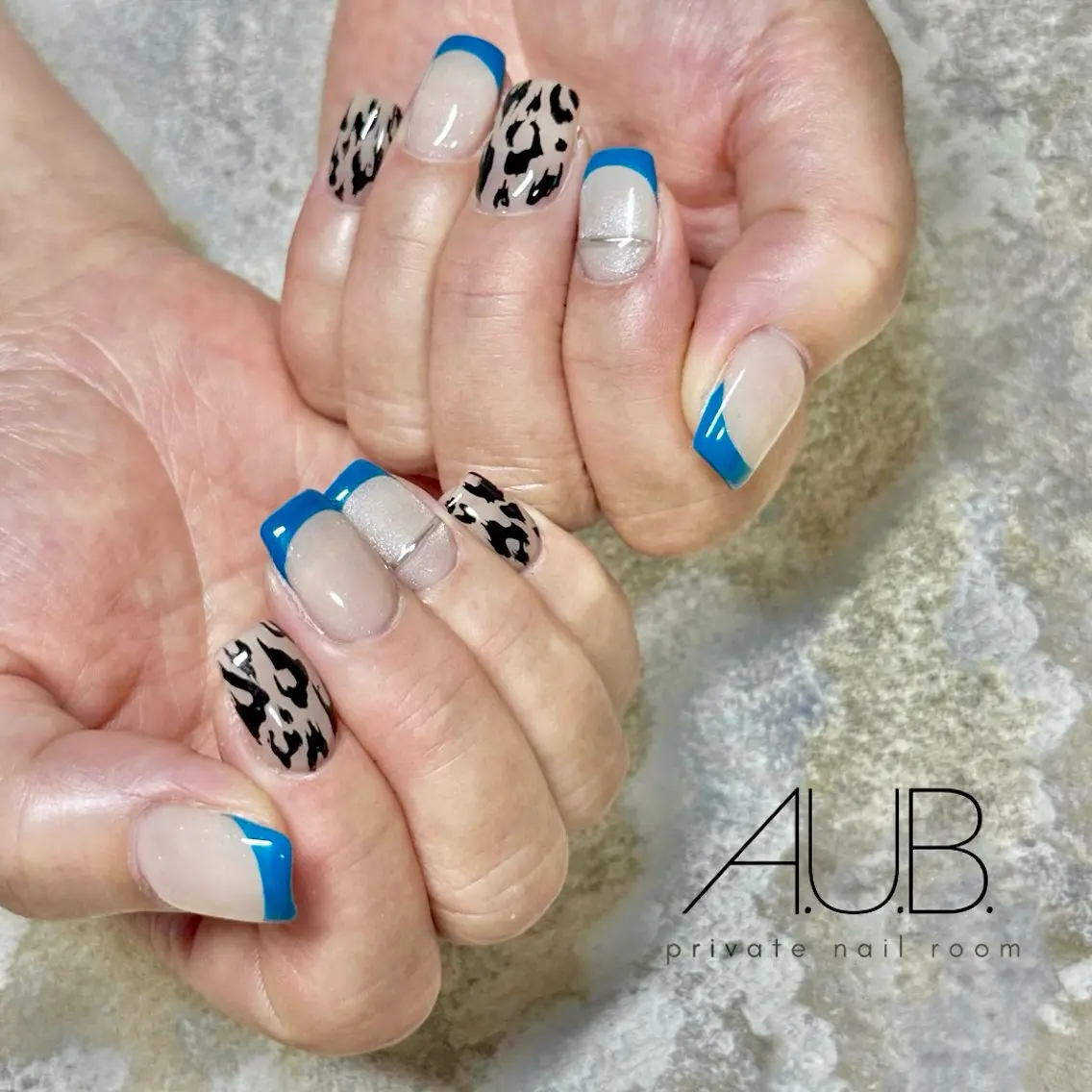 ネイル フレンチネイル ハンドネイル A.U.B. satoのネイルデザイン