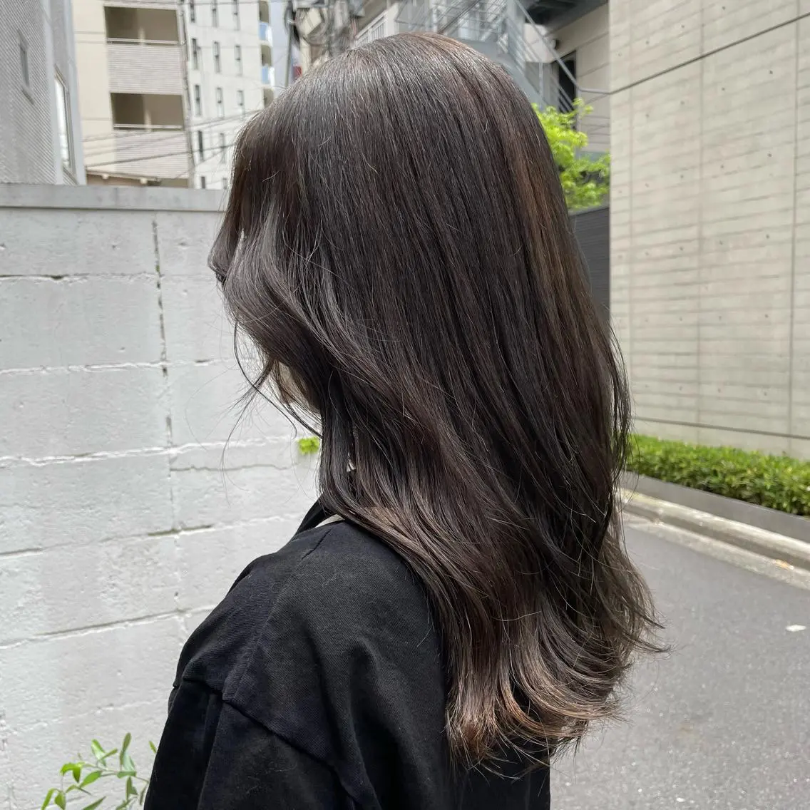 ロング カラー 透明感カラー グレージュ ツヤ美髪💐 髪質改善/高山愛来のヘアスタイル