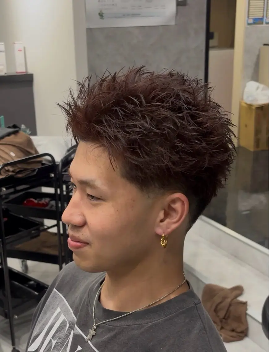 ショート ショートヘア ✂️メンズサロン✂️ SHINE✨浅野士稀のヘアスタイル