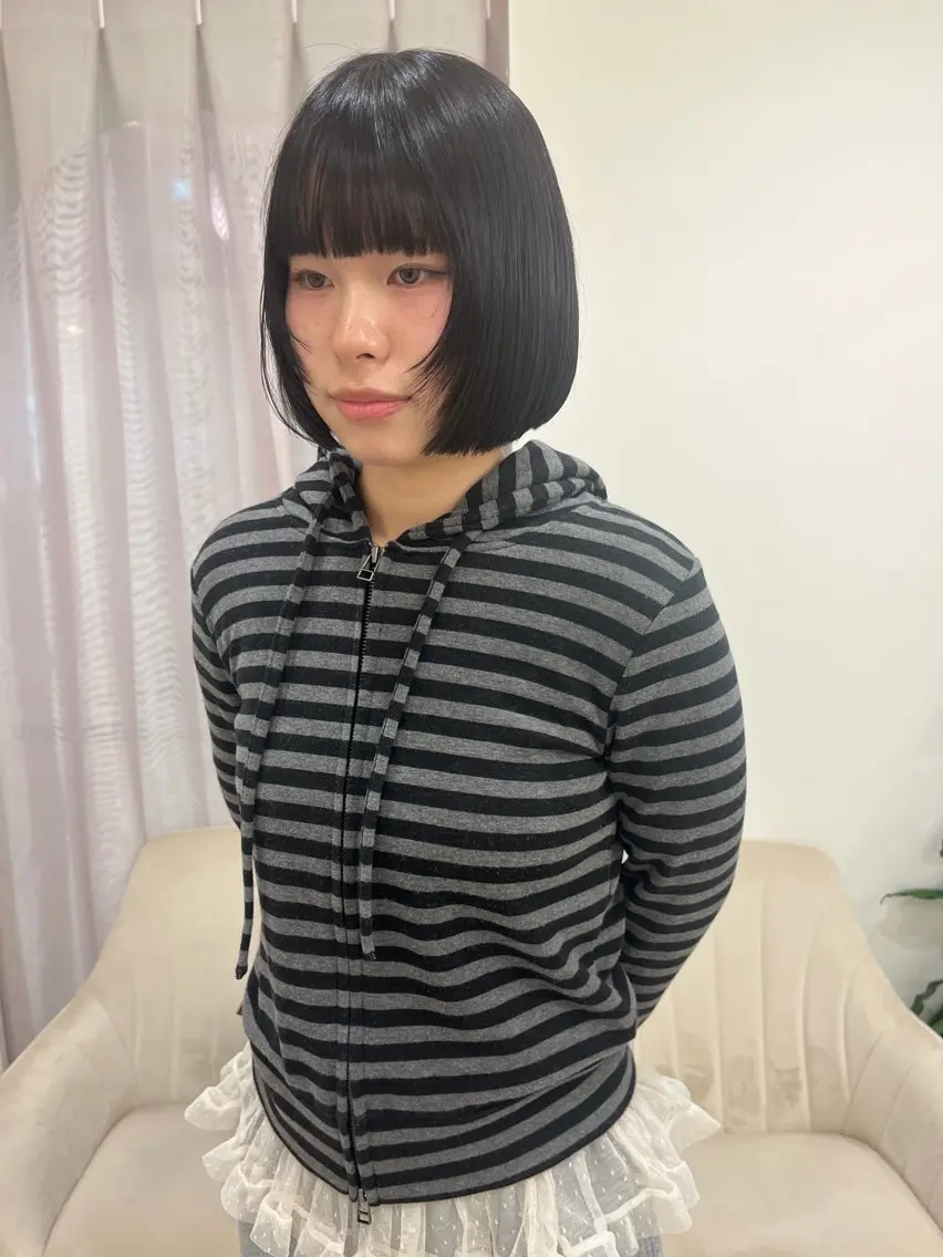ショート カット 松村 澪里のヘアスタイル