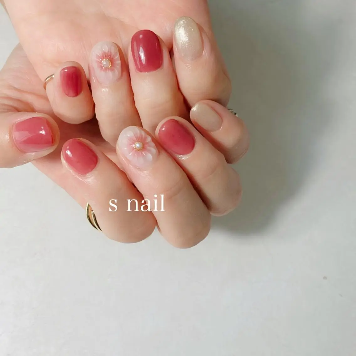 ネイル ハンドネイル s nail さとよしみゆきのネイルデザイン