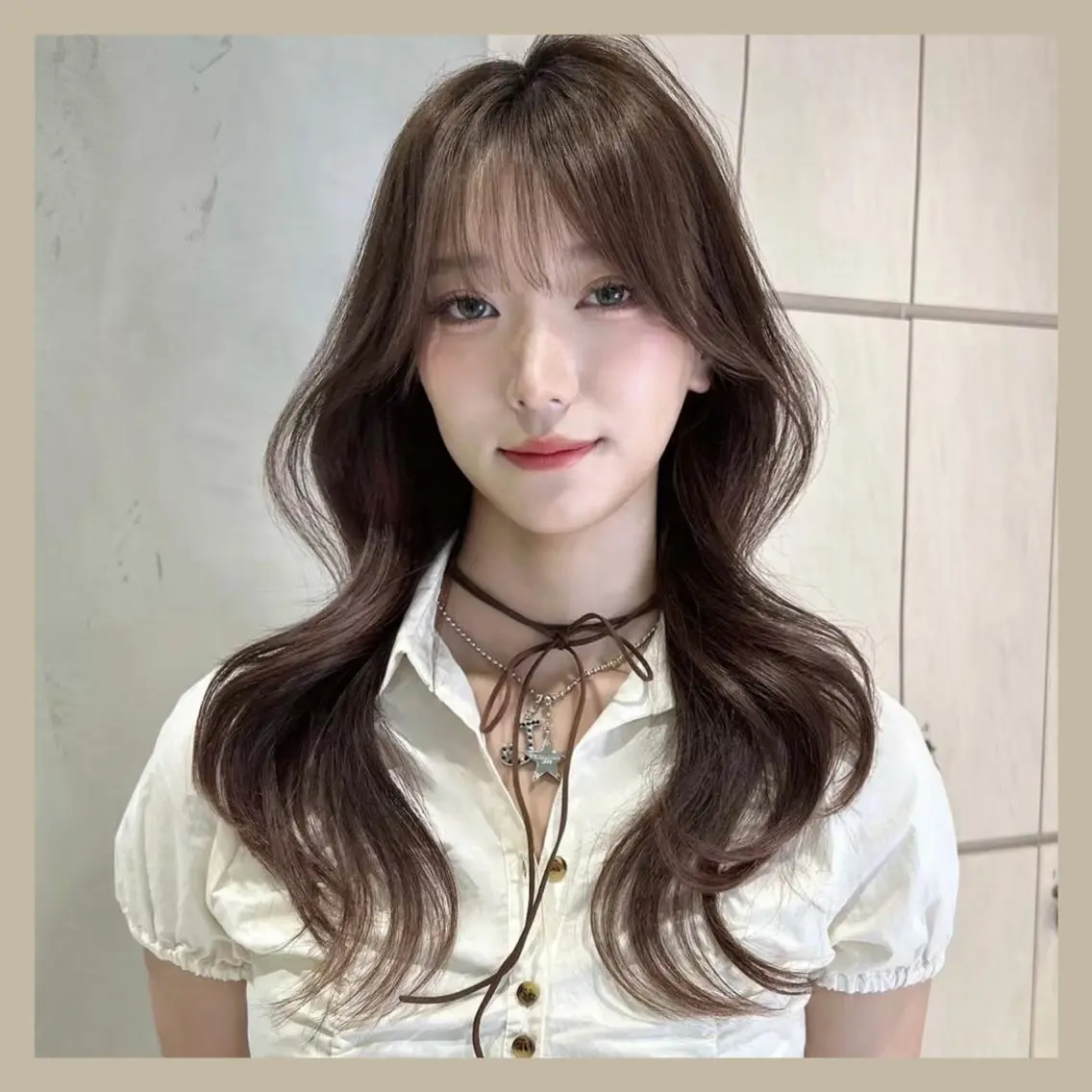 【人気No.1️⃣✨】【迷ったらこれ✨ミニモ限定価格🉐】 韓国風カット＋透明感ワンカラー＋1stepトリートメントの写真