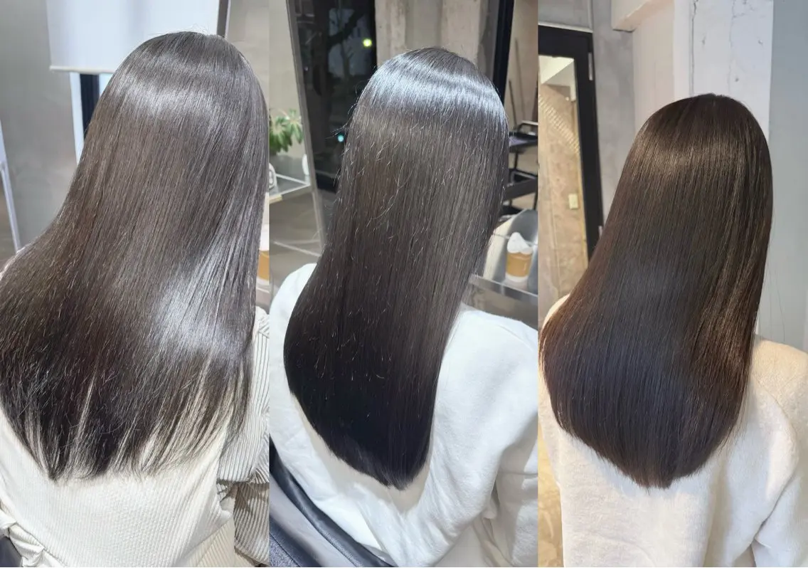 ロング カラー カット ヘアカラー トリートメント 艶髪/髪質改善/ MONSO山本のヘアスタイル