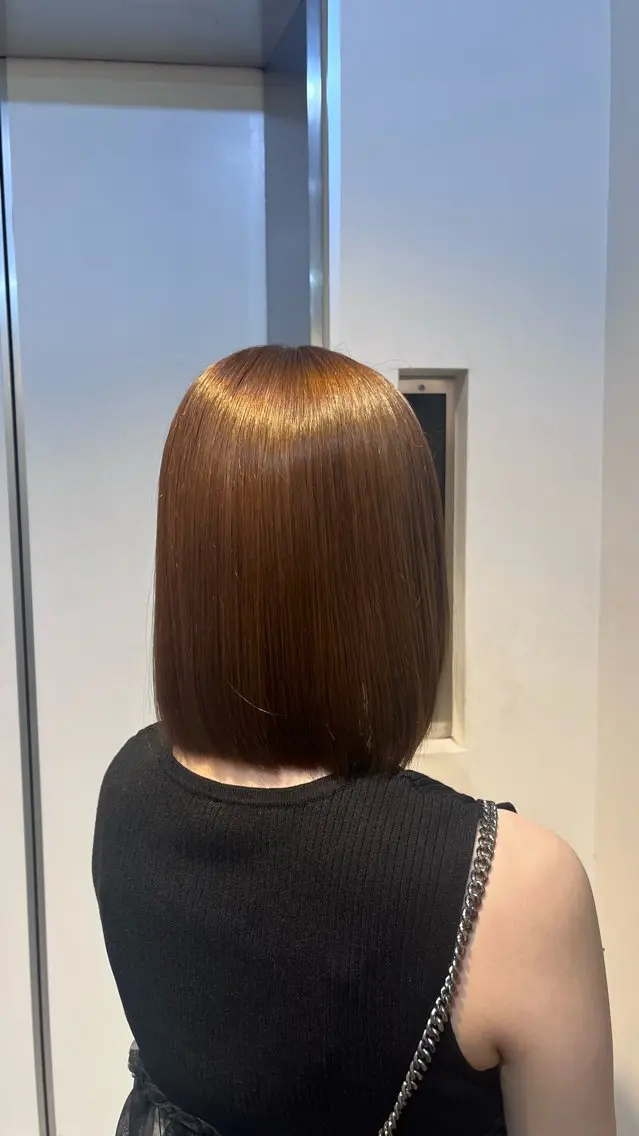 ショート カラー ベージュカラー ヘアカラー トリートメント ioe 三宮 / 羽海のヘアスタイル