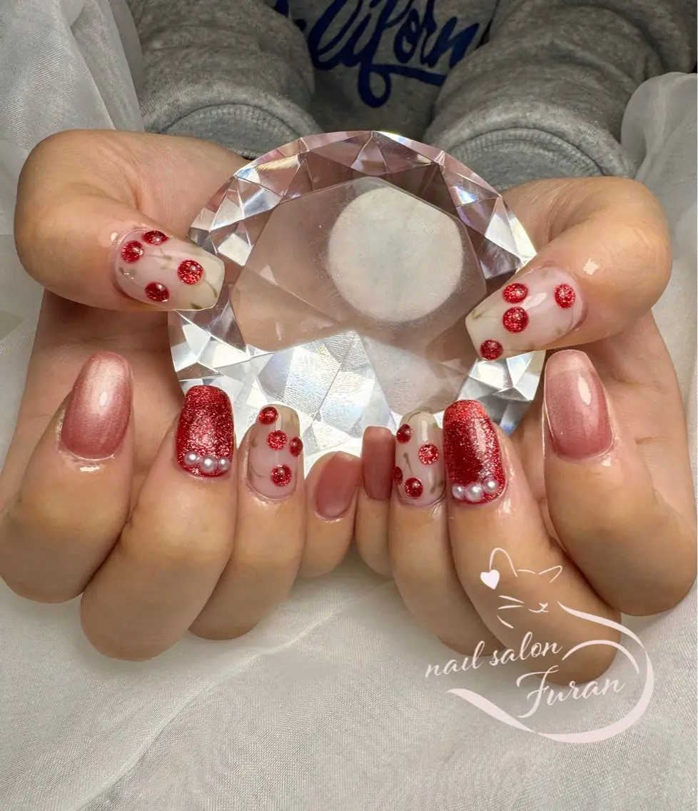 ネイル 春ネイル ハンドネイル Nail salon Furanのネイルデザイン