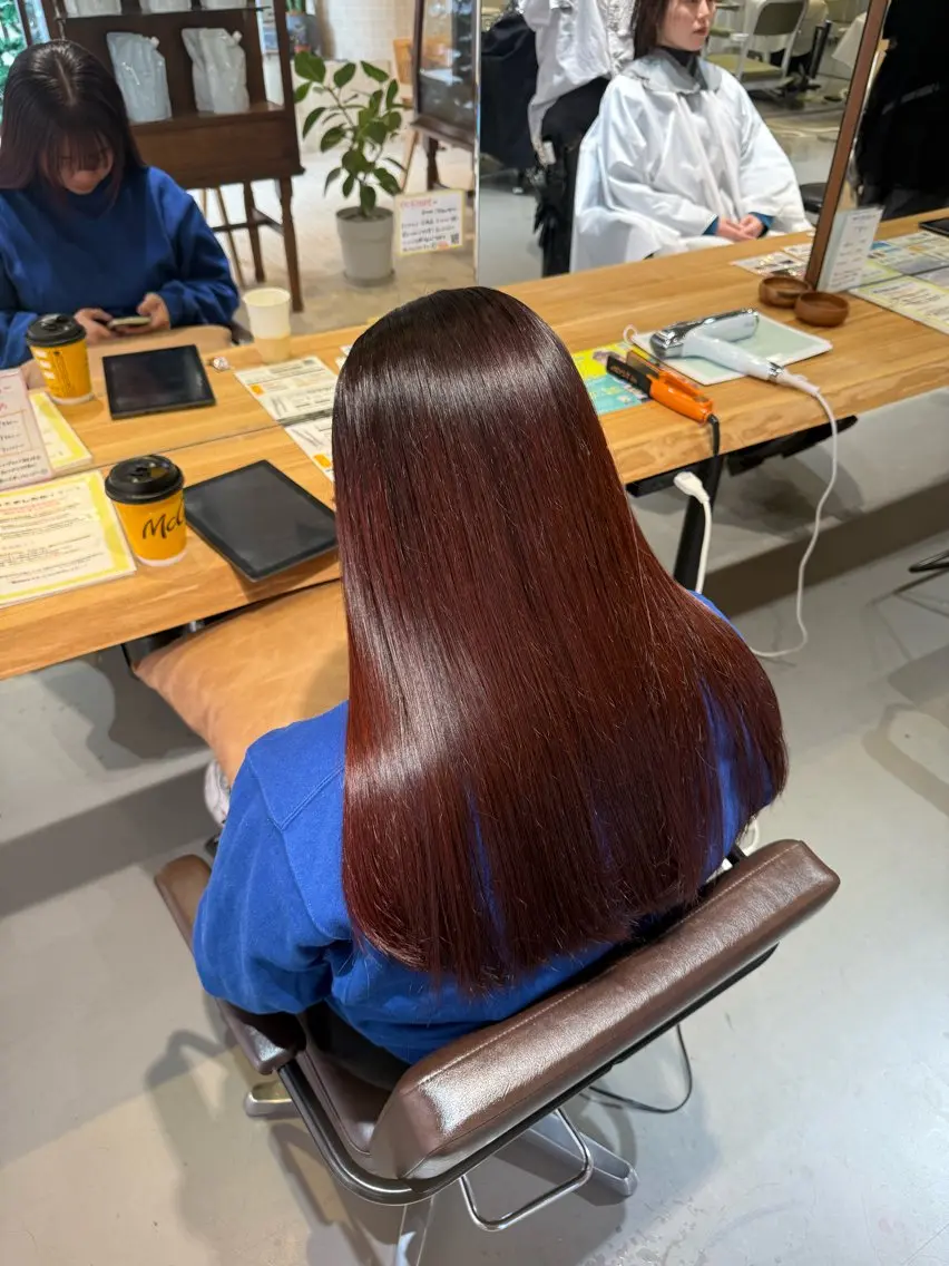 ロング ツートーンカラー ヘアカラー かとう きりん🎀🪽のヘアスタイル
