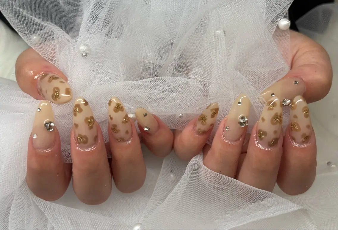 ネイル アニマル柄 ジェルネイル スカルプネイル ハンドネイル NAILSALON ViViのネイルデザイン