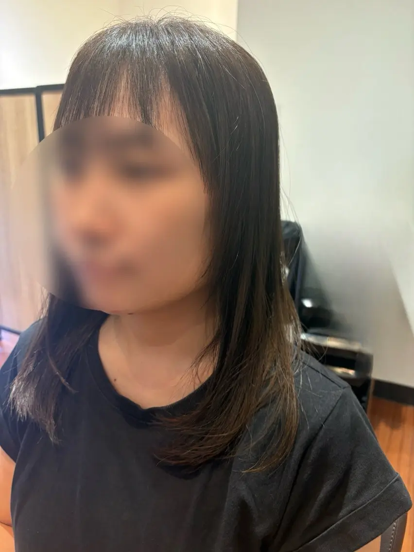ミディアム レイヤーカット カット ヘアカラー 💜堀 有紀💜のヘアスタイル