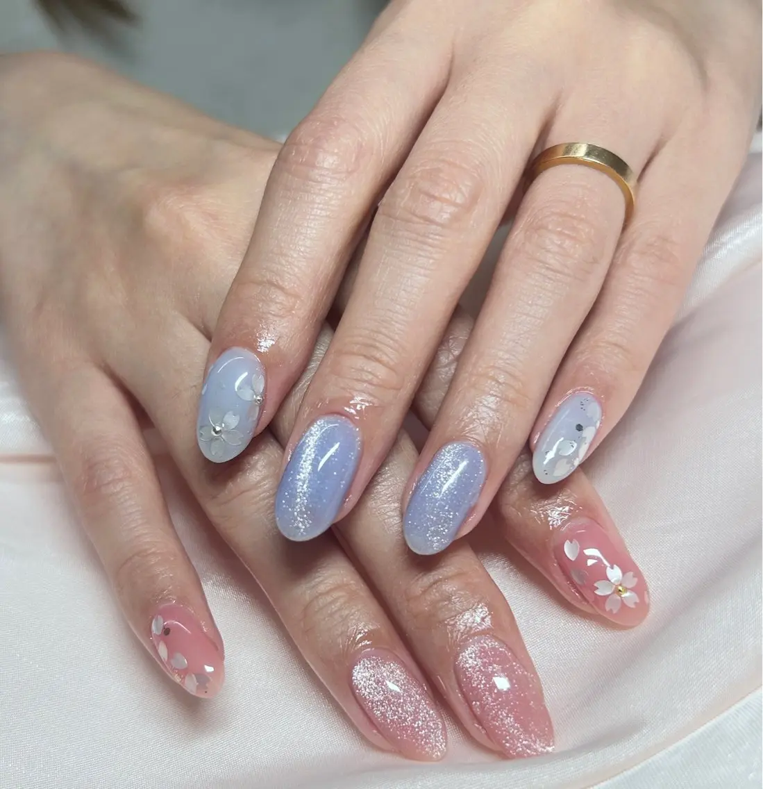ネイル Horie 雪のネイルデザイン