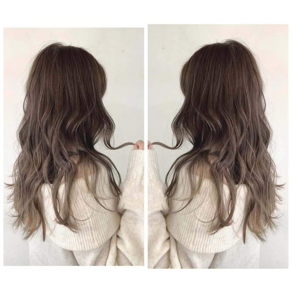 ロング カラー カット ヘアカラー トリートメント 京都大人女性ショート 徒歩1分/秋山のヘアスタイル