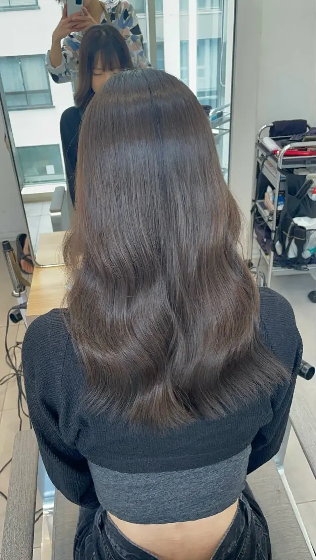 ロング カラー 髪質改善 ✨髪質改善✨美髪 矯正🫧小泉のヘアスタイル