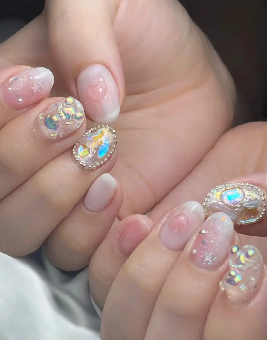 ネイル ハンドネイル ハンドケア 🍑 momo_nailのネイルデザイン