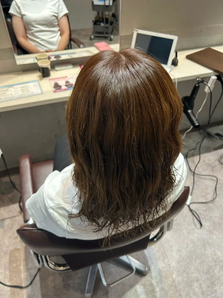 パーマ カット パーマ 安田 准太のヘアスタイル