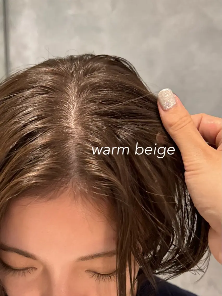 セミロング カラー ヘアアレンジ ブリーチ ダブルカラー ブリーチなしカラー ボブ 顔周りカット×透明感 カラー💫AINAのヘアスタイル