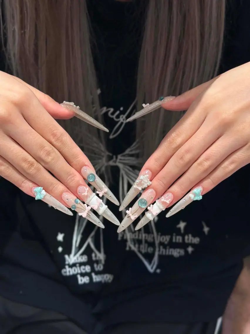 ネイル ジェルネイル 韓国ネイル 持ち込み シンプルネイル ワンホンネイル ハンドネイル AURA Nailsalonのネイルデザイン