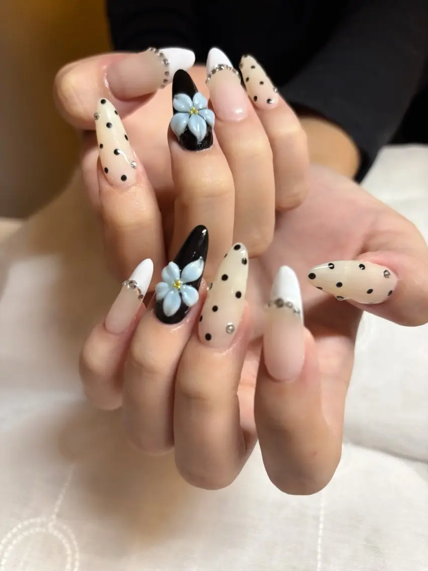 ネイル ハンドネイル Trang nail自宅サロンのネイルデザイン