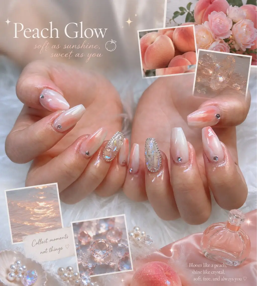 ネイル 持ち込み ニュアンスネイル 夏ネイル ハンドネイル Lee _nailのネイルデザイン