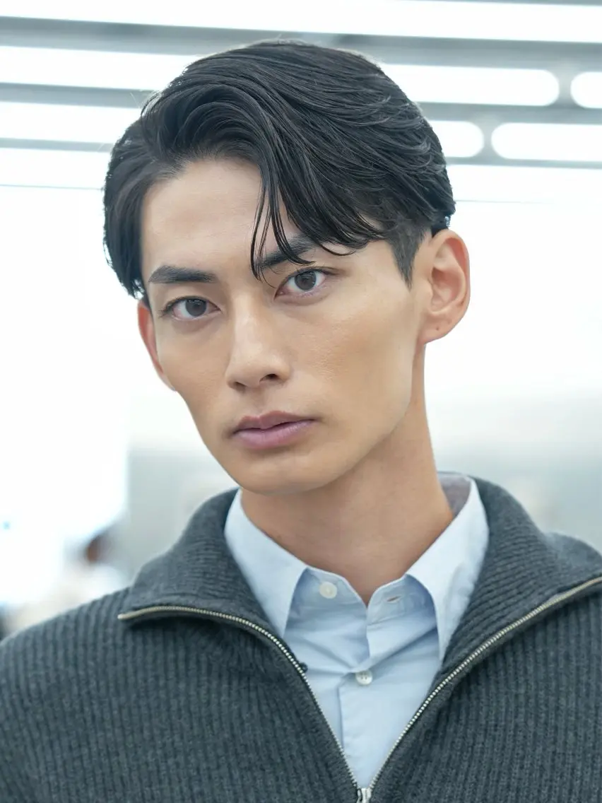 パーマ メンズ カット パーマ 安藤幹人 メンズパーマのヘアスタイル