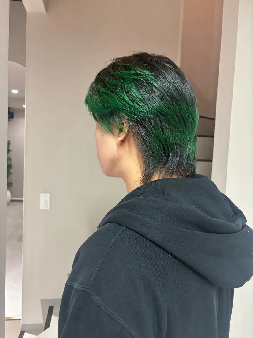 カラー メンズ メンズブリーチ ブリーチ 🐼 こゆきのヘアスタイル
