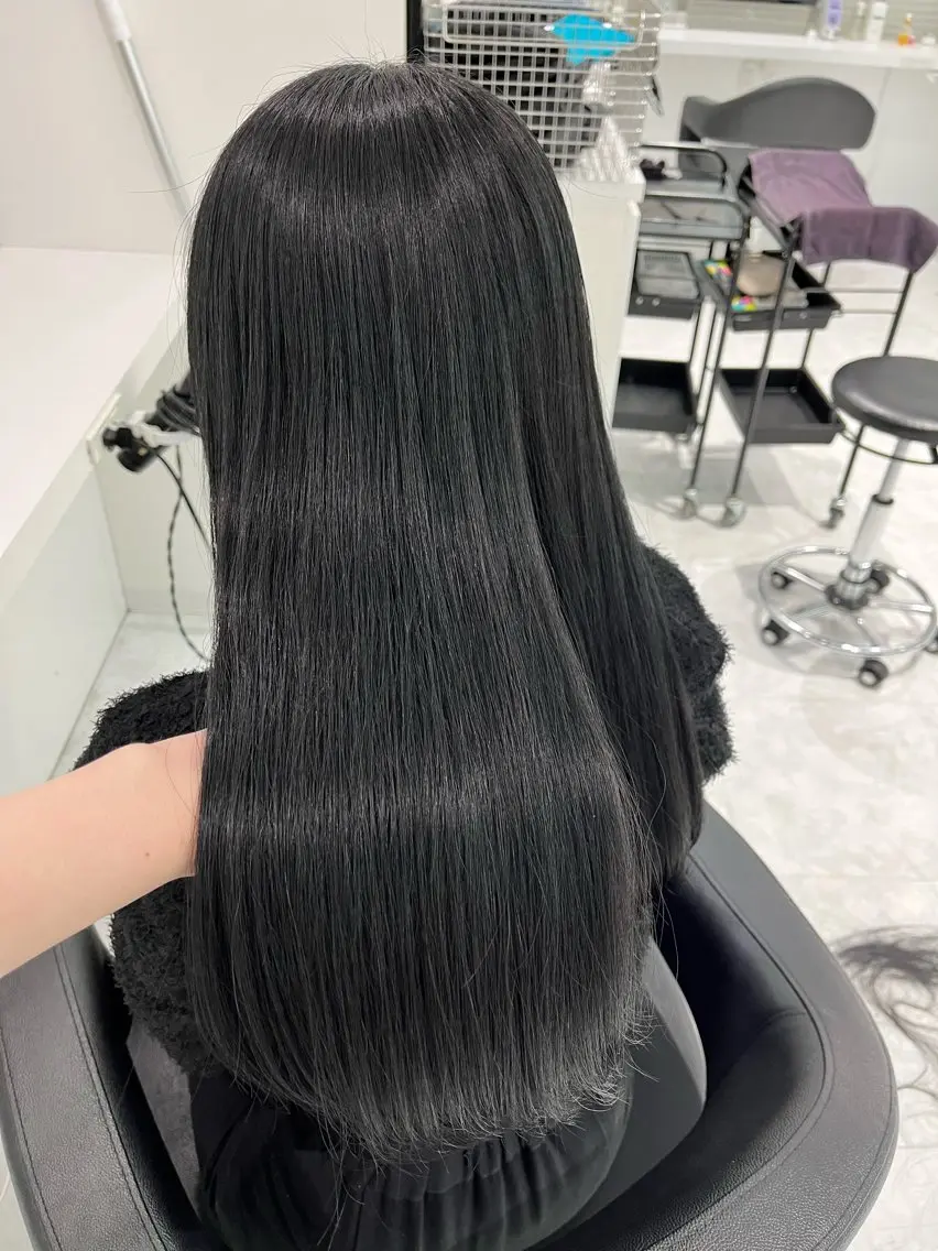 ロング カラー 縮毛矯正 トリートメント ブリーチなし特化 美容師💖SAE💖のヘアスタイル
